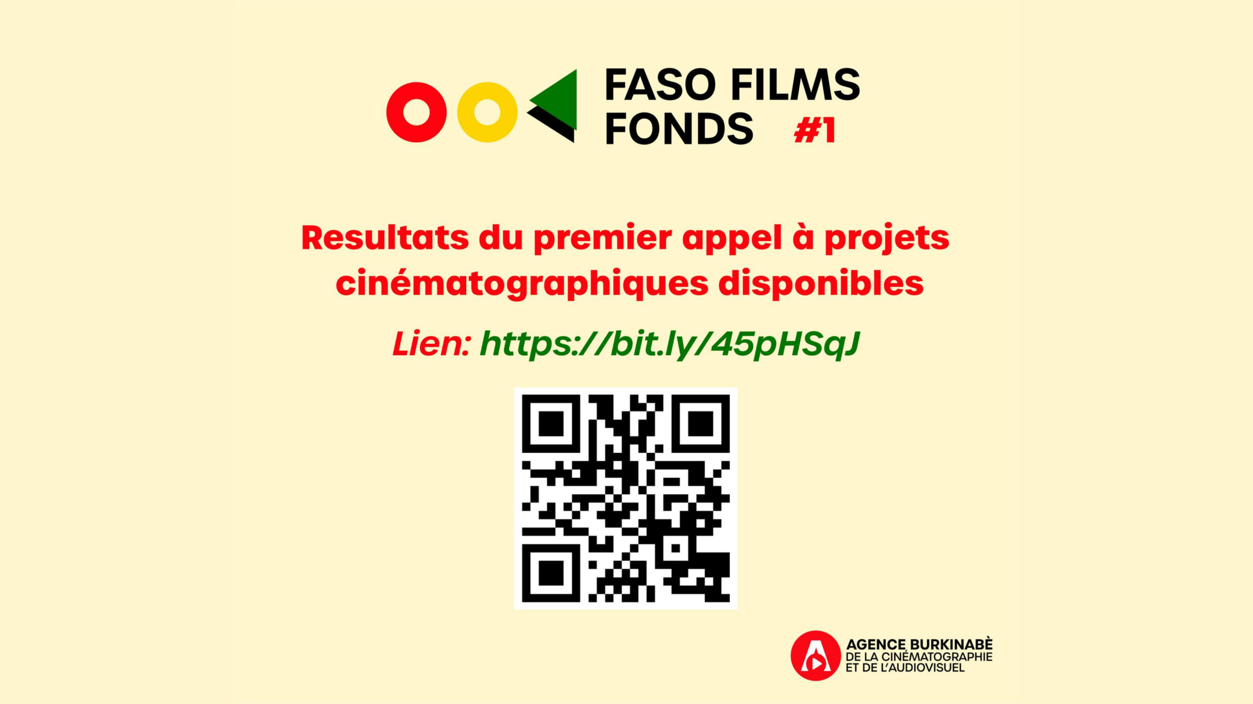 Faso Films Funds : les résultats du premier appel à projets désormais disponibles