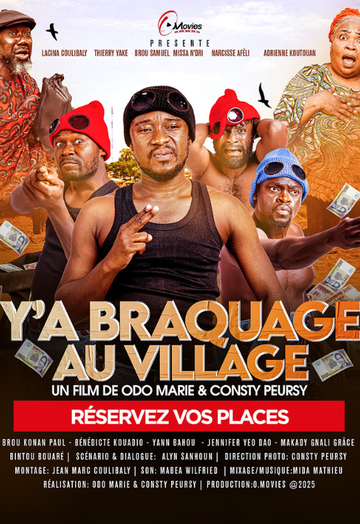 Y'a braquage au village